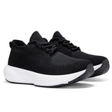 Lightweight Knit Running Sneakers for Men & Women – Breathable Cushion Walking Shoes
