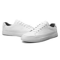 Minimalist White Low-Top Sneakers for Men & Women – Classic Everyday Casual Shoes