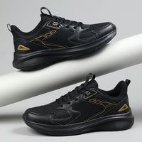 Men’s Lightweight Breathable Walking Sneakers – Cushioned Sole, Everyday Comfort Casual Shoes