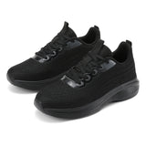 Men’s Lightweight Knit Sneakers – Breathable Cushioned Running & Walking Shoes