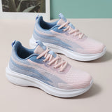 Men’s Lightweight Knit Sneakers – Breathable Cushioned Running & Walking Shoes