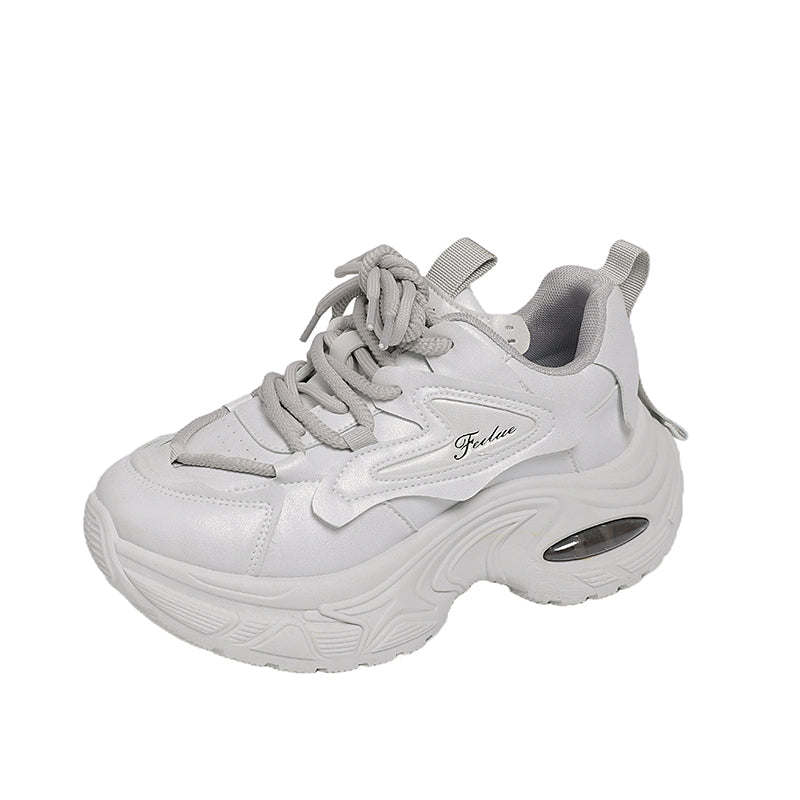 Women’s Chunky Platform Sneakers – Lightweight Cushioned Fashion Running Shoes for Daily Wear