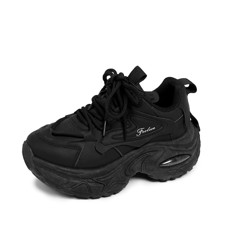 Women’s Chunky Platform Sneakers – Lightweight Cushioned Fashion Running Shoes for Daily Wear