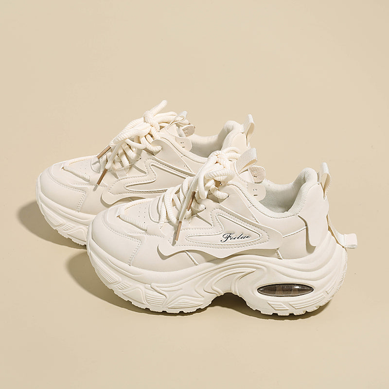 Women’s Chunky Platform Sneakers – Lightweight Cushioned Fashion Running Shoes for Daily Wear