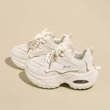 Women’s Chunky Platform Sneakers – Lightweight Cushioned Fashion Running Shoes for Daily Wear