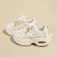 Women’s Chunky Platform Sneakers – Lightweight Cushioned Fashion Running Shoes for Daily Wear