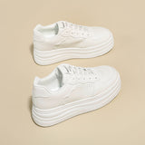 Women’s Platform Sneakers – Lightweight Casual Walking Shoes with Cushioned Sole for Daily Wear