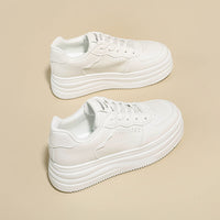 Women’s Platform Sneakers – Lightweight Casual Walking Shoes with Cushioned Sole for Daily Wear