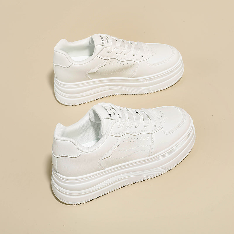 Women’s Platform Sneakers – Lightweight Casual Walking Shoes with Cushioned Sole for Daily Wear