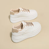Women’s Platform Sneakers – Lightweight Casual Walking Shoes with Cushioned Sole for Daily Wear