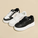 Women’s Platform Sneakers – Lightweight Casual Walking Shoes with Cushioned Sole for Daily Wear