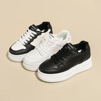 Women’s Platform Sneakers – Lightweight Casual Walking Shoes with Cushioned Sole for Daily Wear