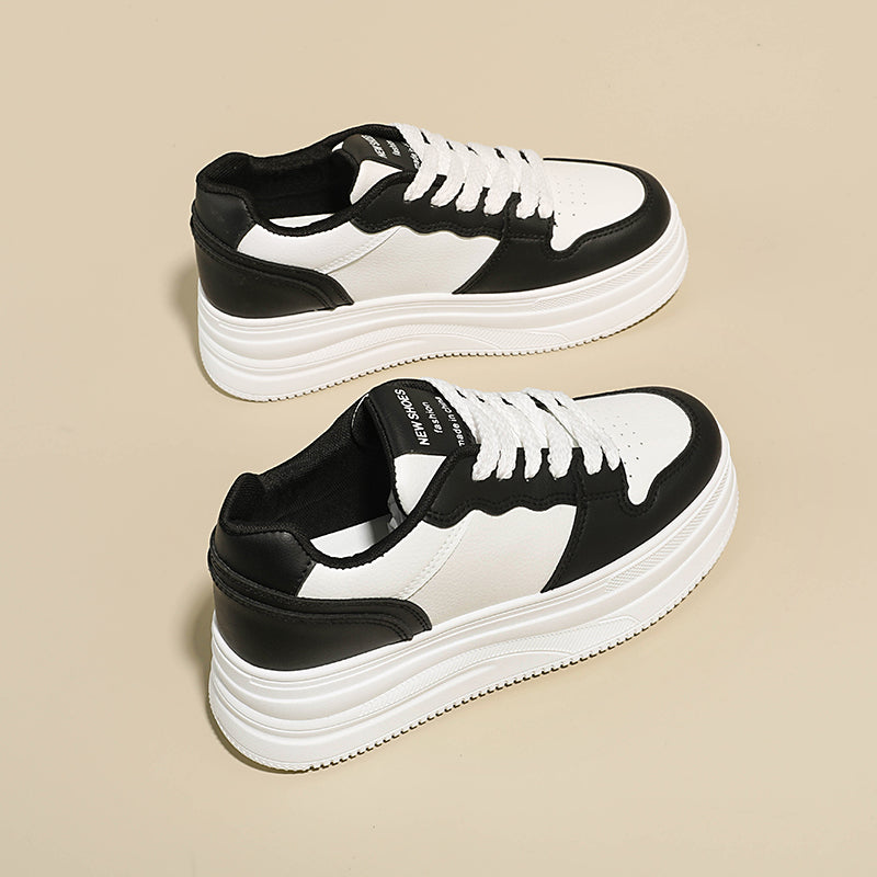 Women’s Platform Sneakers – Lightweight Casual Walking Shoes with Cushioned Sole for Daily Wear