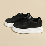 Women’s Platform Sneakers – Lightweight Casual Walking Shoes with Cushioned Sole for Daily Wear