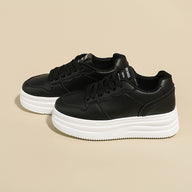Women’s Platform Sneakers – Lightweight Casual Walking Shoes with Cushioned Sole for Daily Wear