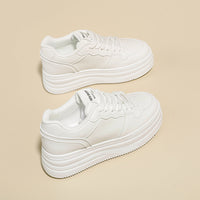 Women’s Platform Sneakers – Lightweight Casual Walking Shoes with Cushioned Sole for Daily Wear