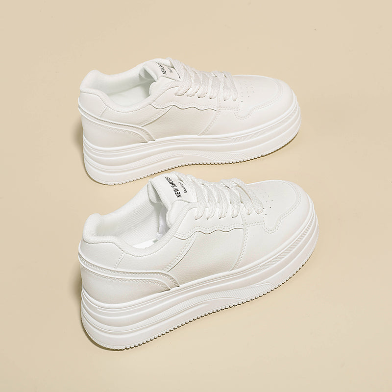 Women’s Platform Sneakers – Lightweight Casual Walking Shoes with Cushioned Sole for Daily Wear