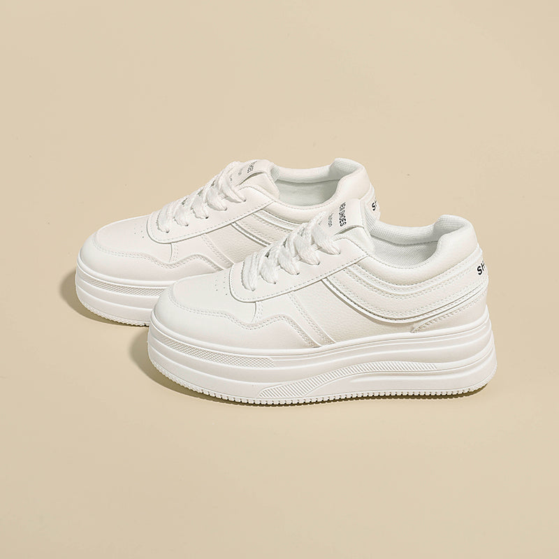 Women’s Platform Sneakers – Lightweight Casual Walking Shoes with Thick Sole, Fashion Daily Trainers