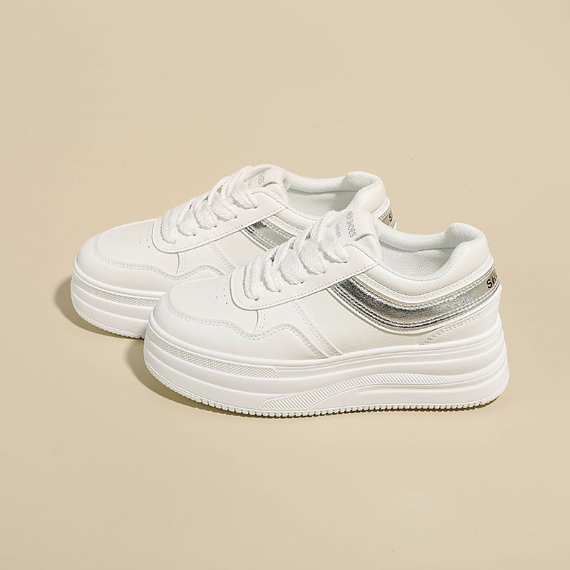 Women’s Platform Sneakers – Lightweight Casual Walking Shoes with Thick Sole, Fashion Daily Trainers