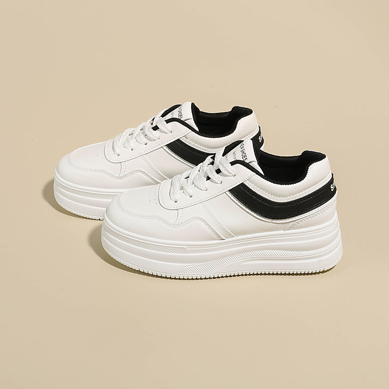 Women’s Platform Sneakers – Lightweight Casual Walking Shoes with Thick Sole, Fashion Daily Trainers