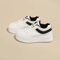 Women’s Platform Sneakers – Lightweight Casual Walking Shoes with Thick Sole, Fashion Daily Trainers