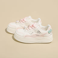 Women’s Chunky Platform Sneakers – Lightweight Casual Walking Shoes with Cushioned Sole