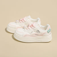 Women’s Chunky Platform Sneakers – Lightweight Casual Walking Shoes with Cushioned Sole