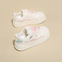 Women’s Chunky Platform Sneakers – Lightweight Casual Walking Shoes with Cushioned Sole