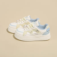 Women’s Cute Platform Sneakers – Casual Lightweight Shoes for Everyday Wear