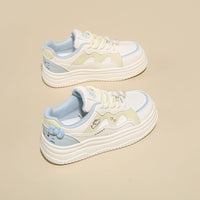 Women’s Cute Platform Sneakers – Casual Lightweight Shoes for Everyday Wear
