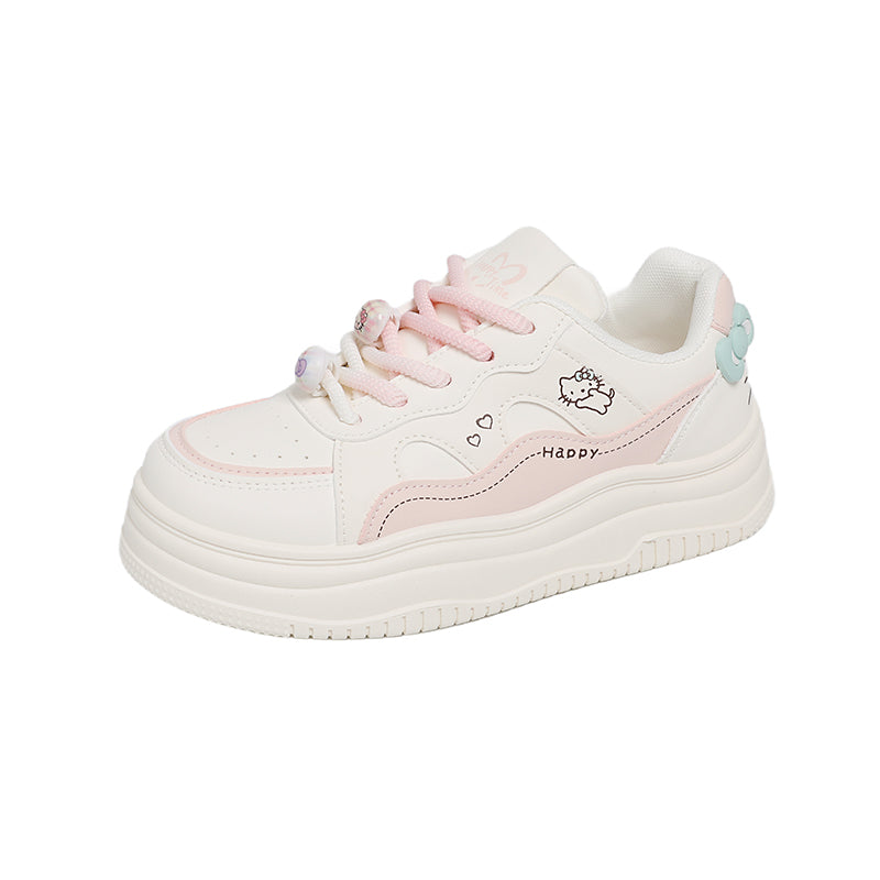Women’s Chunky Platform Sneakers – Lightweight Casual Walking Shoes with Cushioned Sole