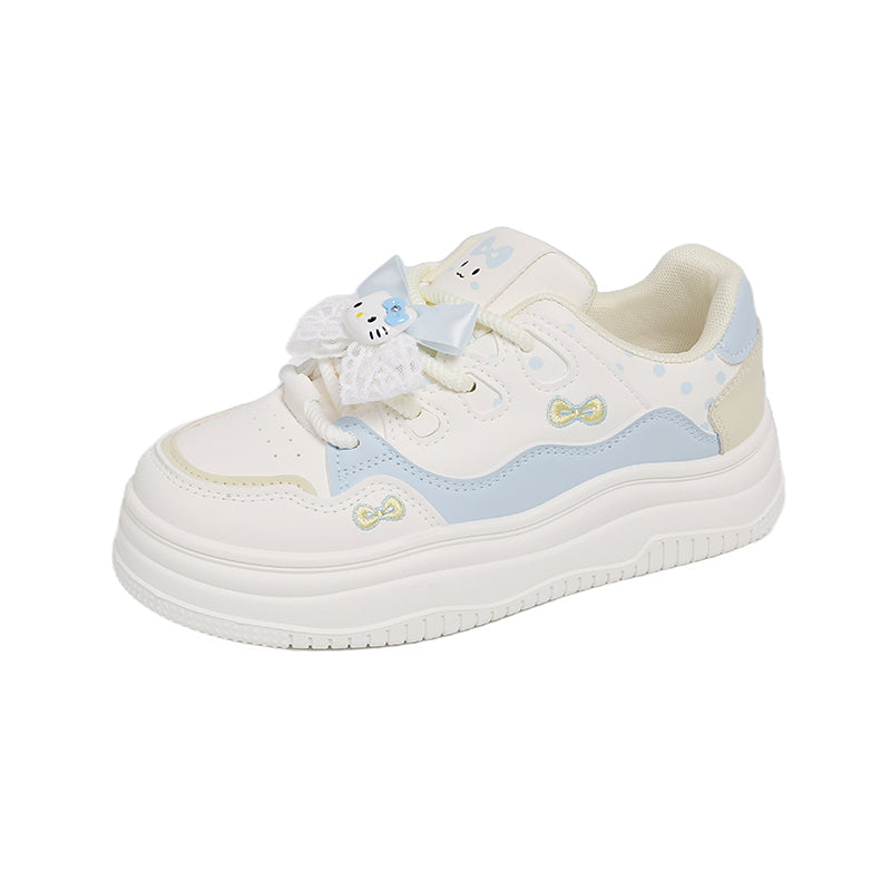 Cute Platform Sneakers for Girls – Sweet Style & Everyday Comfort.Sweet, comfy, and perfect for everyday wear