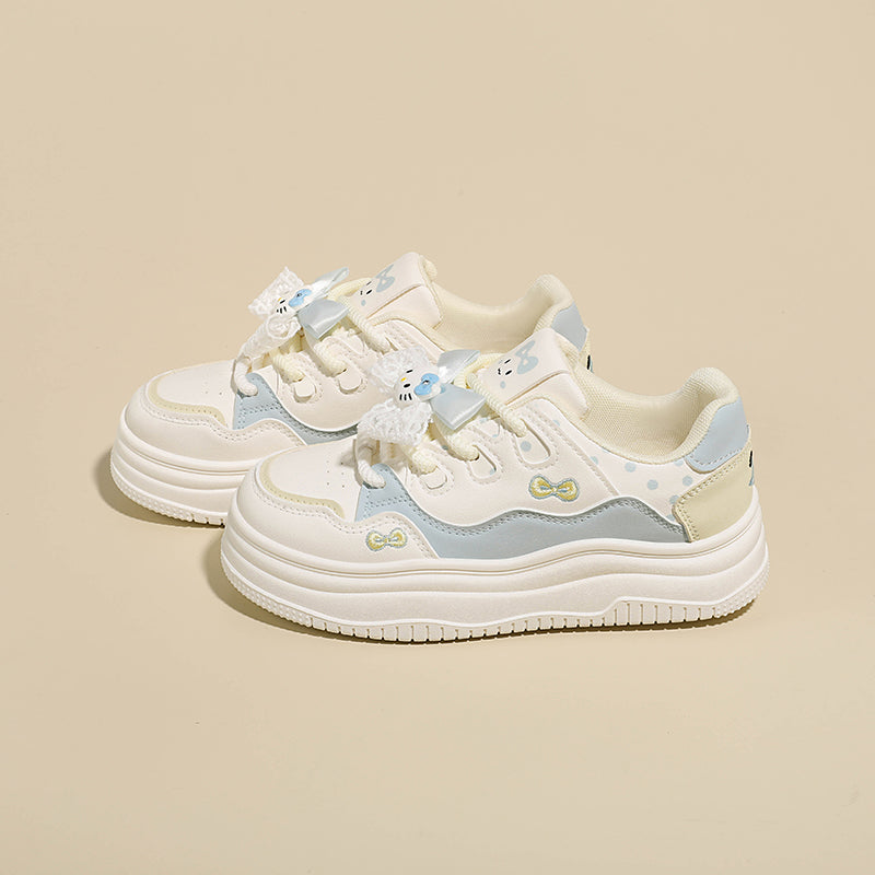 Cute Platform Sneakers for Girls – Sweet Style & Everyday Comfort.Sweet, comfy, and perfect for everyday wear