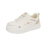 Women’s Cute Platform Sneakers – Sweet Style Casual Shoes for Daily Wear   Cute details. Soft colors.  Comfort you’ll love every day.