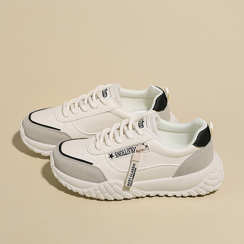 Women’s Lightweight Platform Sneakers – Breathable Casual Walking Shoes with Cushioned Sole