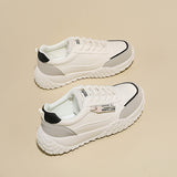 Women’s Lightweight Platform Sneakers – Breathable Casual Walking Shoes with Cushioned Sole