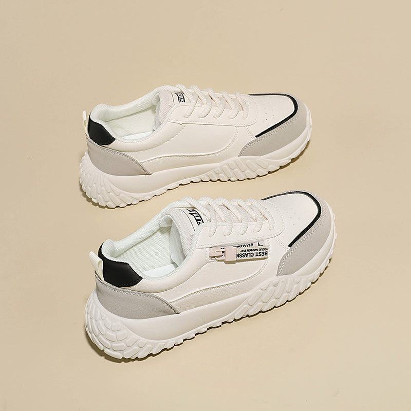 Women’s Lightweight Platform Sneakers – Breathable Casual Walking Shoes with Cushioned Sole
