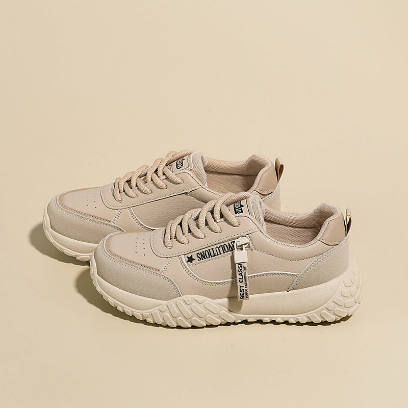 Women’s Lightweight Platform Sneakers – Breathable Casual Walking Shoes with Cushioned Sole