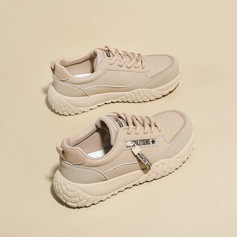 Women’s Lightweight Platform Sneakers – Breathable Casual Walking Shoes with Cushioned Sole