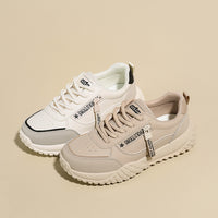 Women’s Lightweight Platform Sneakers – Breathable Casual Walking Shoes with Cushioned Sole