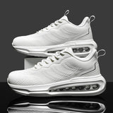 Men’s & Women’s Air Cushion Running Shoes – Breathable Knit Sneakers with Shock Absorption for Daily Walking & Sports