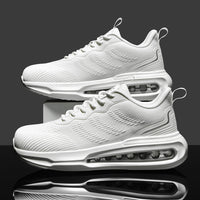 Men’s & Women’s Air Cushion Running Shoes – Breathable Knit Sneakers with Shock Absorption for Daily Walking & Sports