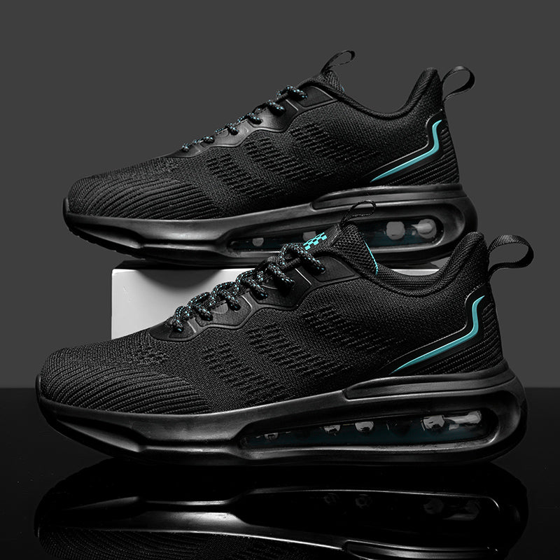 Men’s & Women’s Air Cushion Running Shoes – Breathable Knit Sneakers with Shock Absorption for Daily Walking & Sports