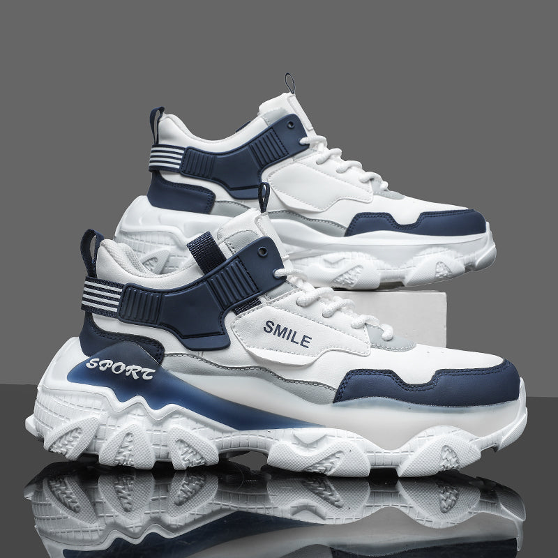 Men’s & Women’s Chunky Sneakers – Breathable Casual Sports Shoes with Thick Sole for Daily Wear