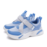 Kids Sport Sneakers with Cross Velcro Strap – Breathable & Lightweight for Everyday Play