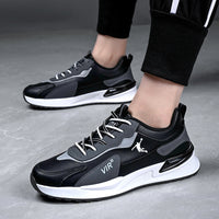 Men’s Lightweight Casual Running Sneakers – Cushioned Sole, Breathable Upper, Everyday Comfort Shoes