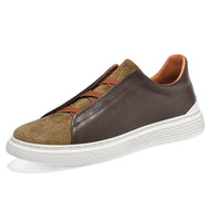 Men’s Slip-On Casual Sneakers – Business Casual Comfort Shoes.Smart look. Easy wear. All-day comfort.
