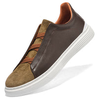 Men’s Slip-On Casual Sneakers – Business Casual Comfort Shoes.Smart look. Easy wear. All-day comfort.