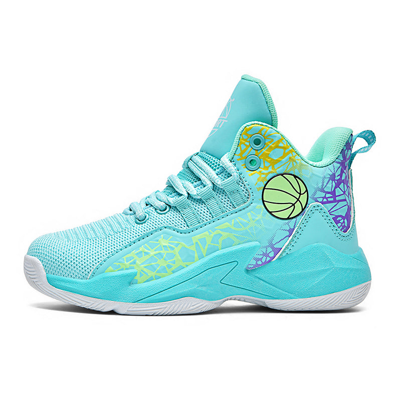 HappyShark Kids Basketball Style Sneakers