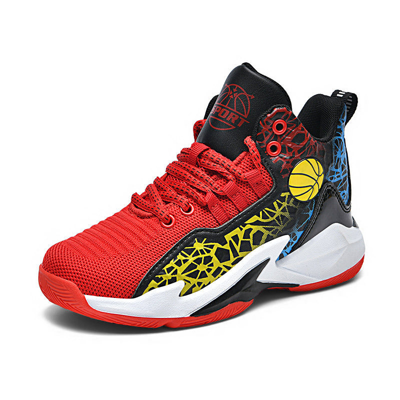 HappyShark Kids Basketball Style Sneakers